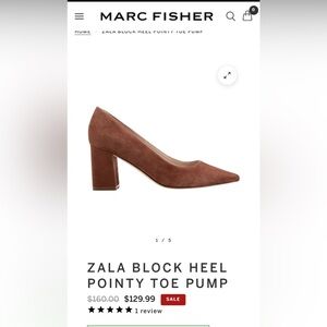 Marc fisher size 11 zala heels